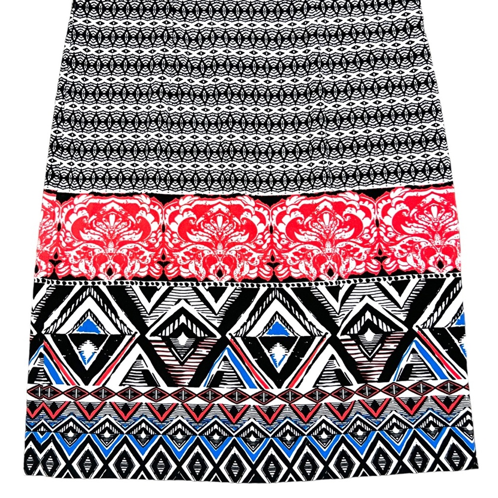 Mario Serrani Ladies Shift Dress Black And White Size 4 - Picture 6 of 9